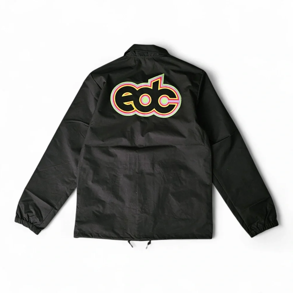 Insomnia x EDC Oversized Shirt Jacket – Black – Size Large – NWOT $210